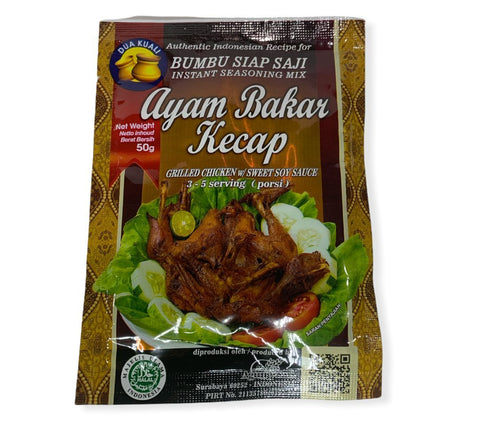 DUA KUALI BUMBU AYAM BAKAR KECAP