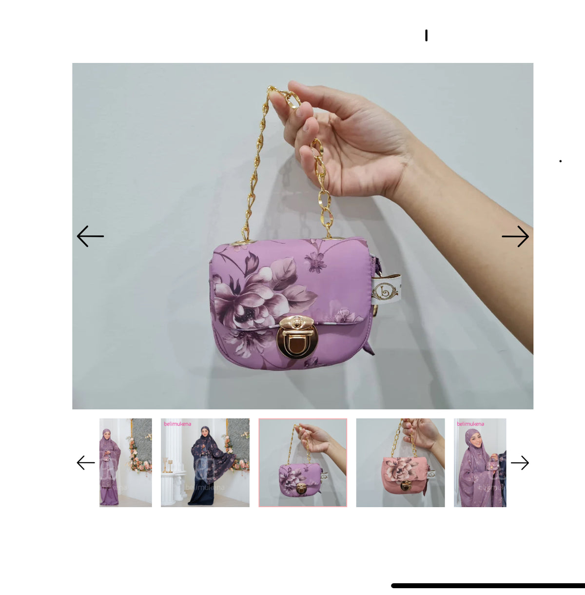 Beli Mukena Premium - (Free Sajadah) parasut korea 2in1 warna Lavender