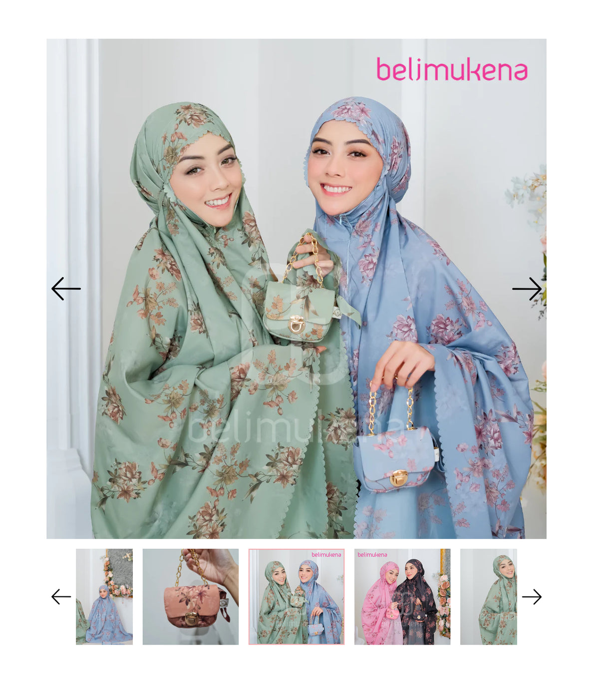 BELI MUKENA -- VARIOUS COLOURS