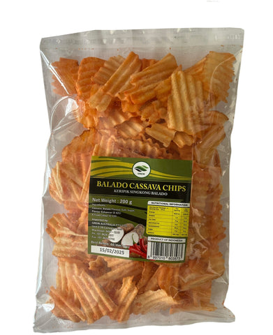 GREIN KERIPIK BALADO CASSAVA CHIPS